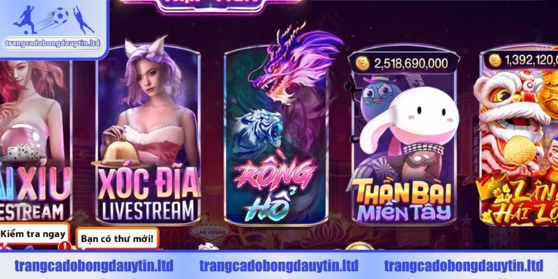Điểm danh các trò chơi hàng đầu tại 789Club