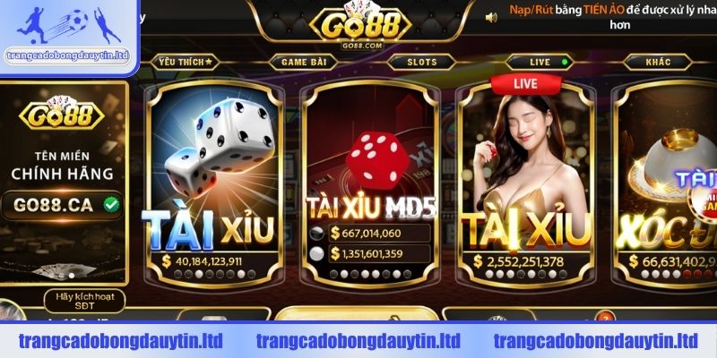 Giới thiệu tổng quan về Go88